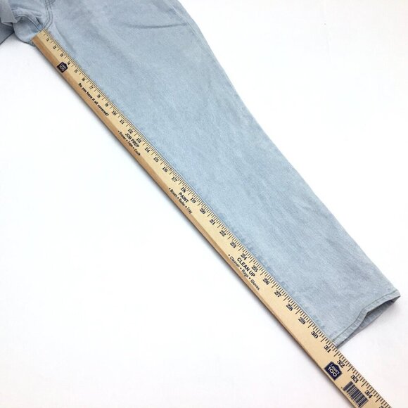 Old Navy Women's Jeans Curvy O.G. Straight High Rise Light Wash size 2T - Picture 5 of 8